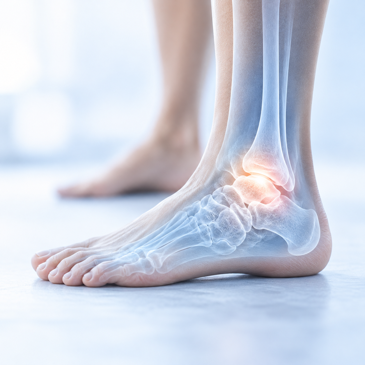 Foot and ankle arthritis x-ray